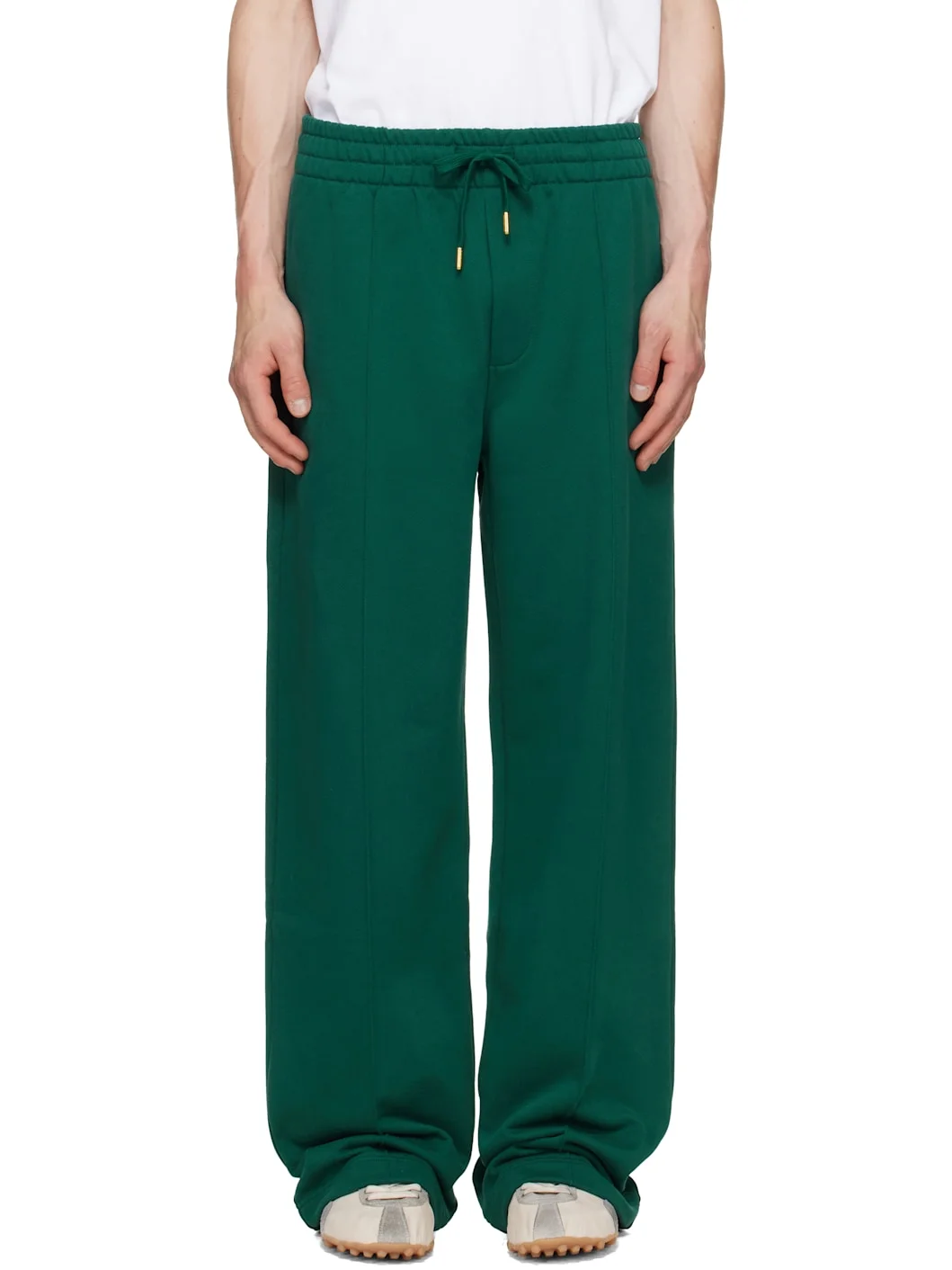 Green Sport Type Sweatpants - 1