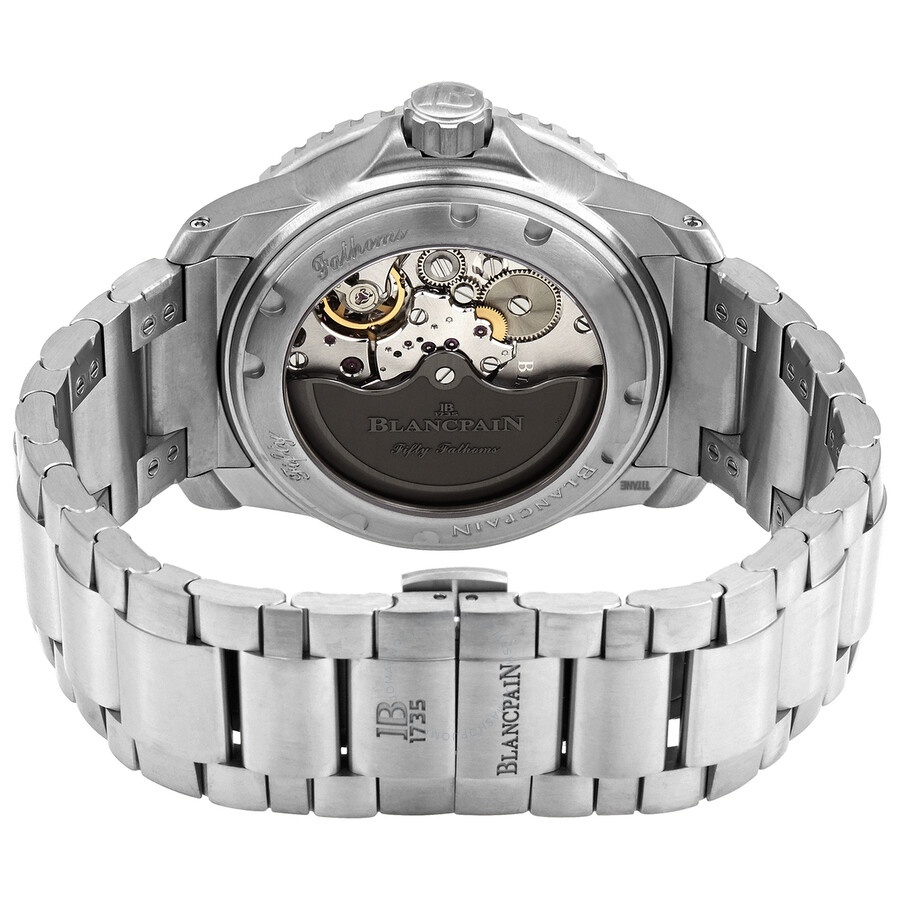 Blancpain Fifty Fathoms Automatic Blue Dial Men's Watch 5015 12B40 98 - 5
