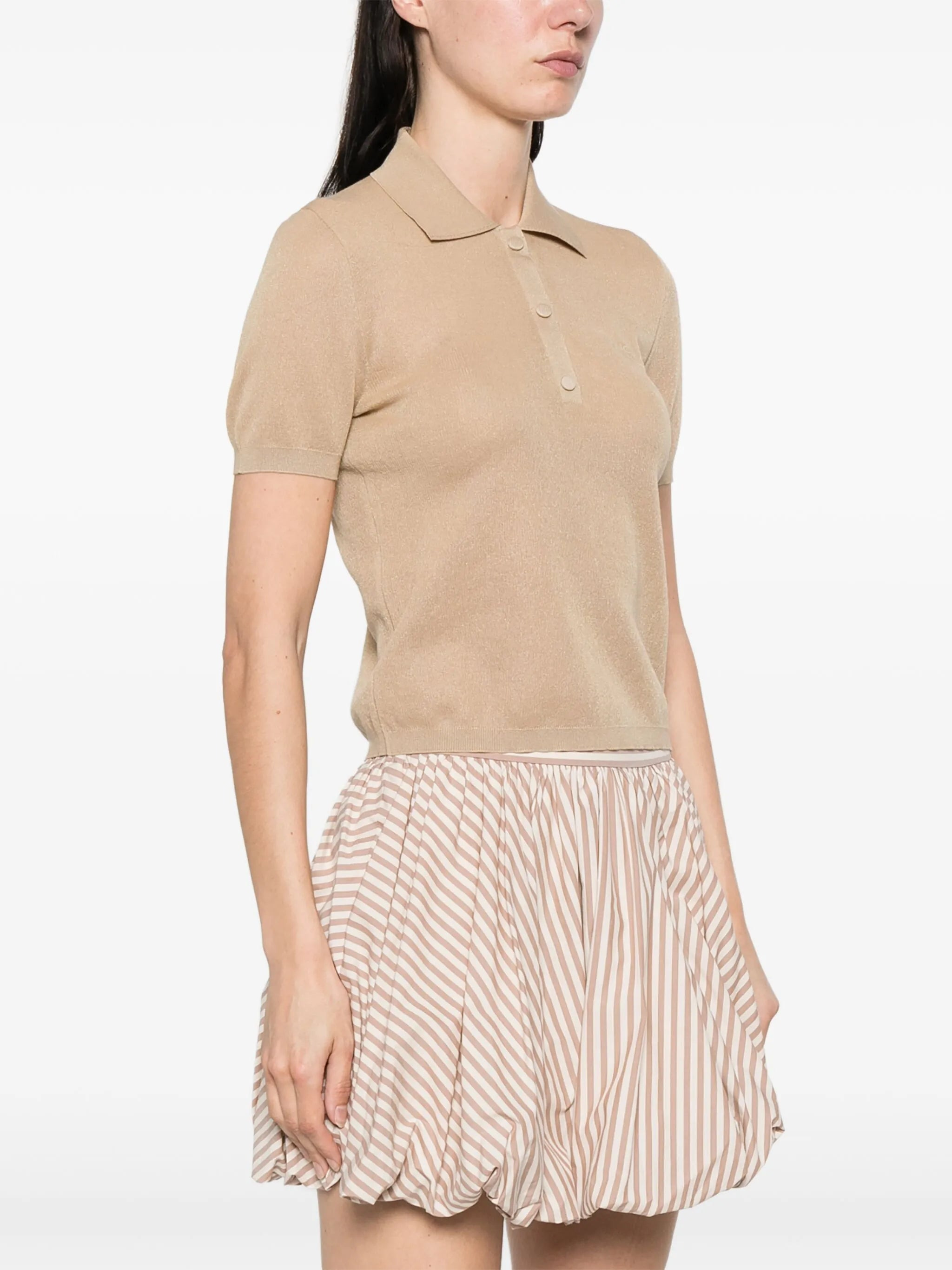 Cotton-blend Polo Shirt - 5