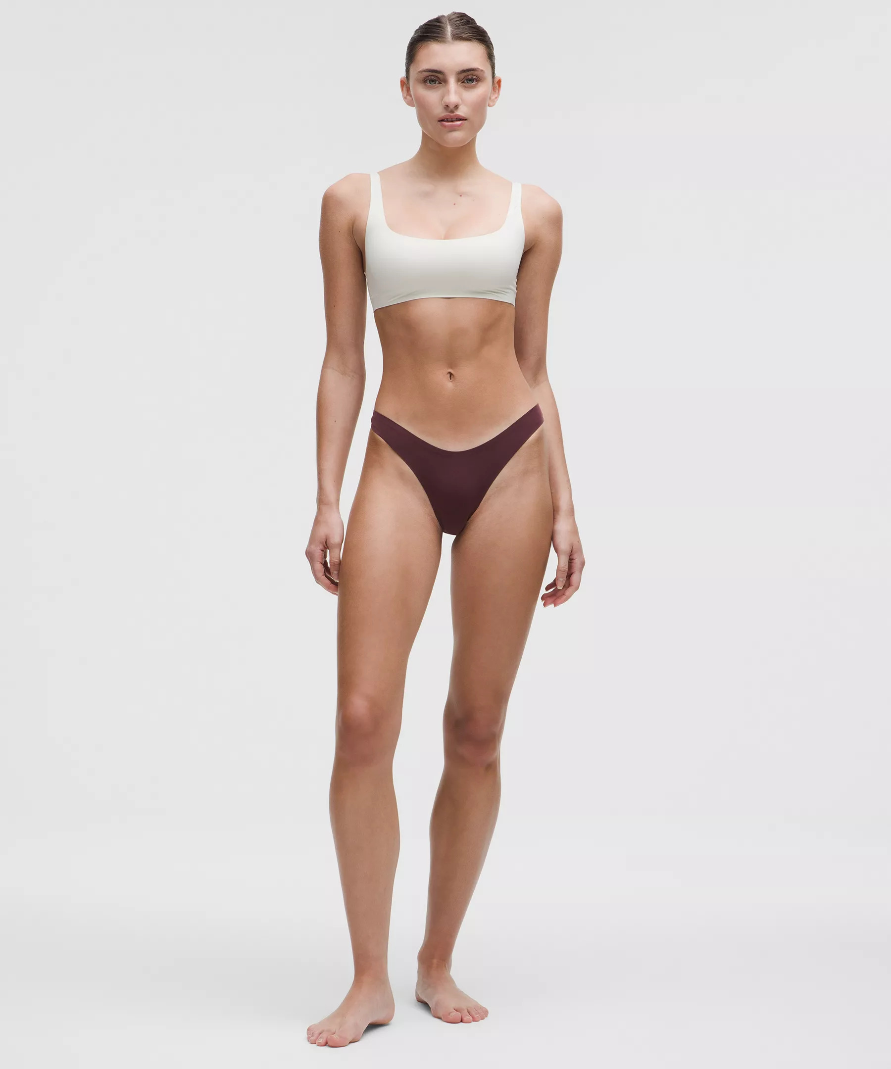 Wundermost Ultra-Soft Nulu Dipped-Waist Thong Underwear - 3