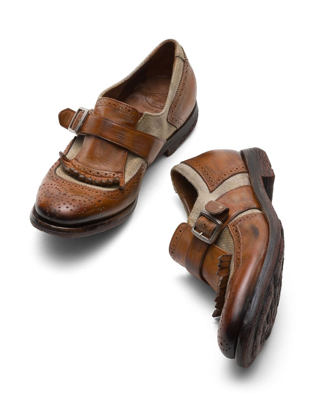 Shanghai w 150th anniversary leather loafers - 2