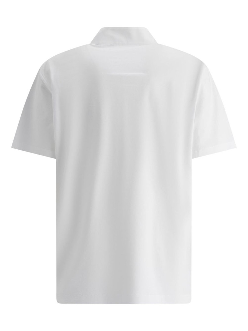 Givenchy buttoned-collar T-shirt outlook