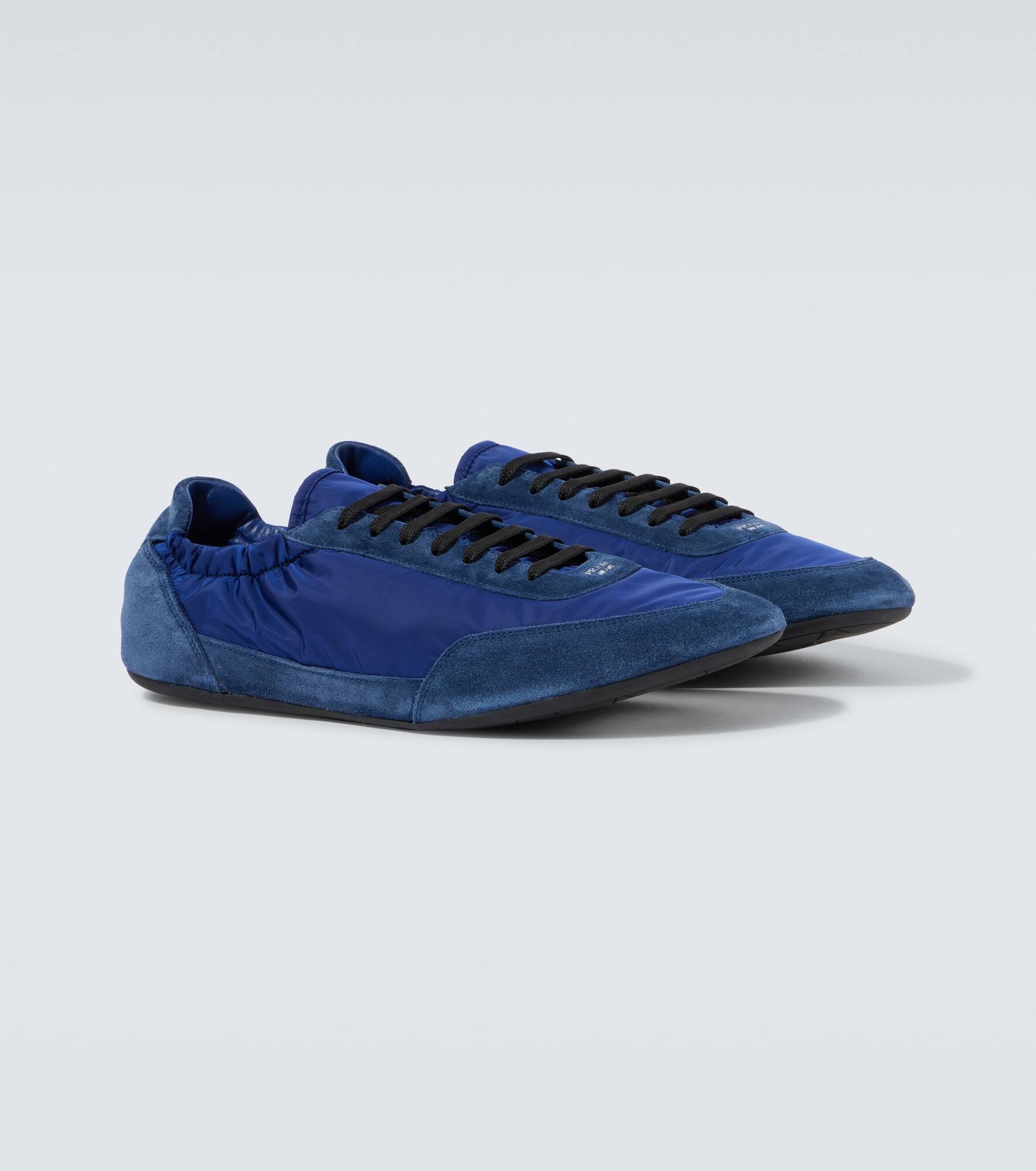 Collapse Re-Nylon suede-trimmed sneakers - 5