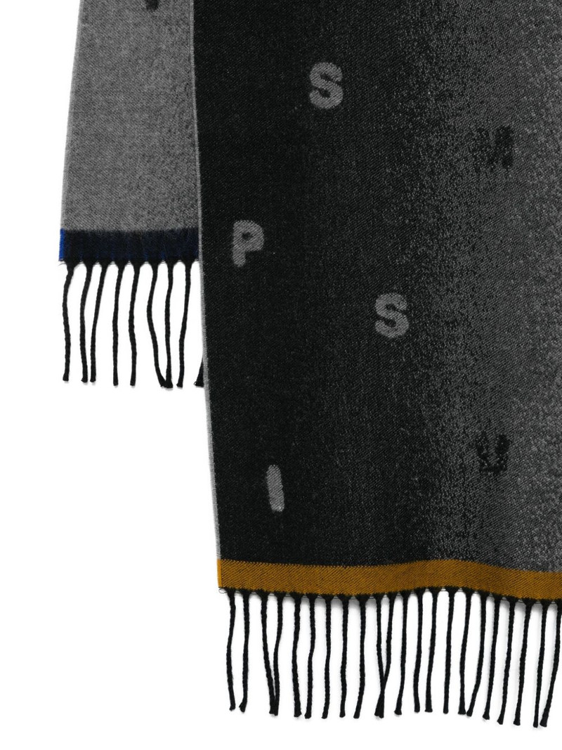 Paul Smith ombre-effect scarf outlook
