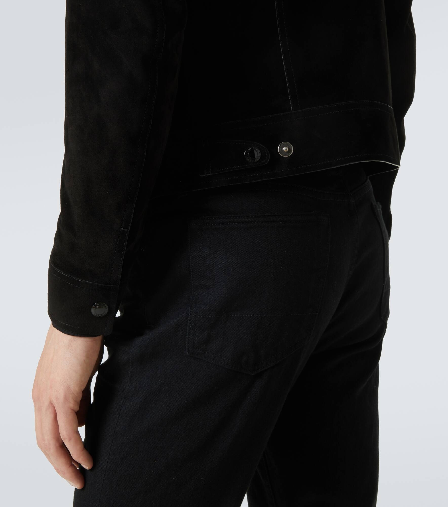 Suede field jacket - 6