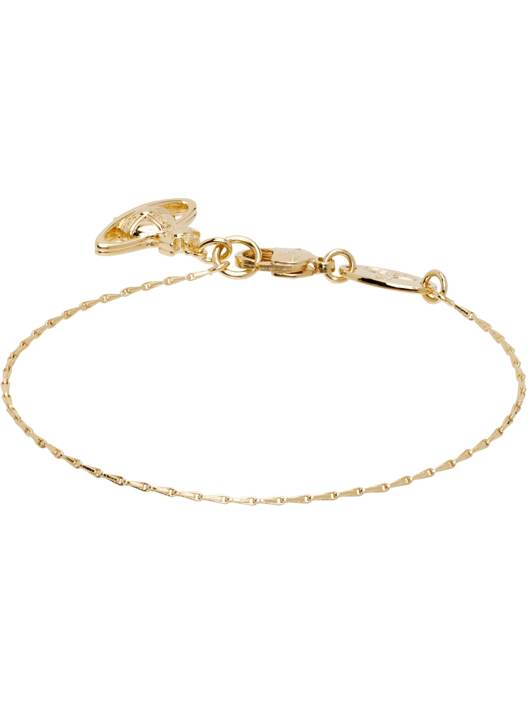 Vivienne Westwood Gold Suzie Bracelet | ssense | REVERSIBLE