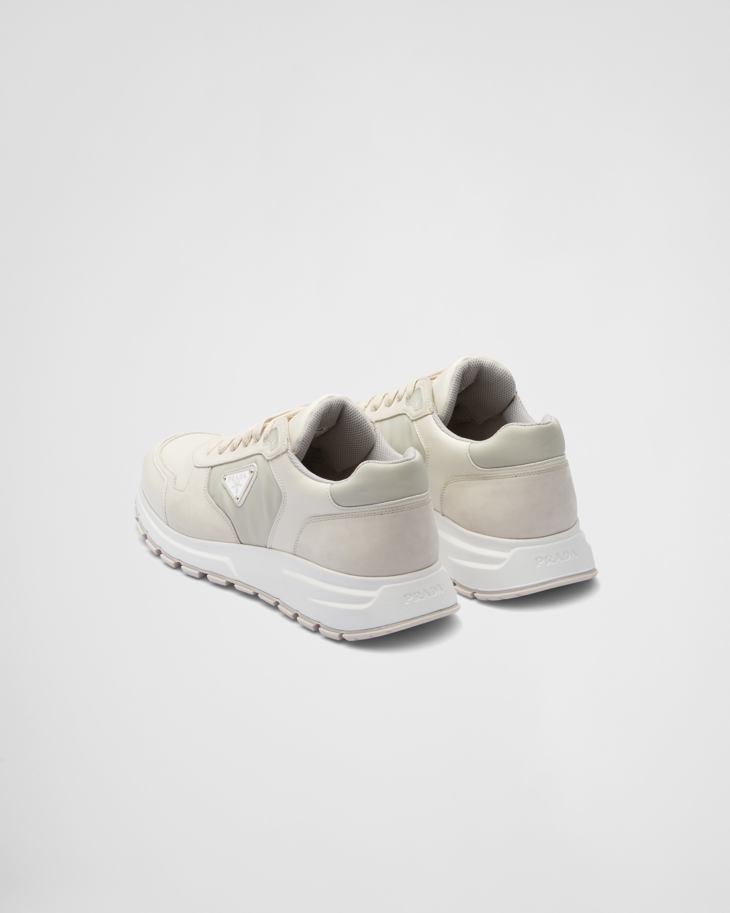スニーカー PRADA | Nubuck and Re-Nylon high-top sneakers 2EE390 Prada Nubuck and Re-Nylon high-top sneakers | REVERSIBLE