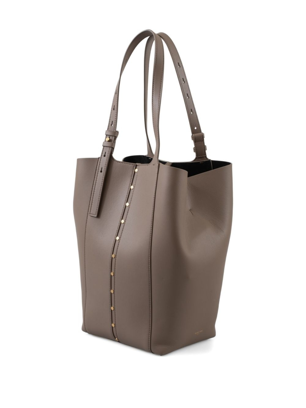 24/7 North South leather tote bag - 4