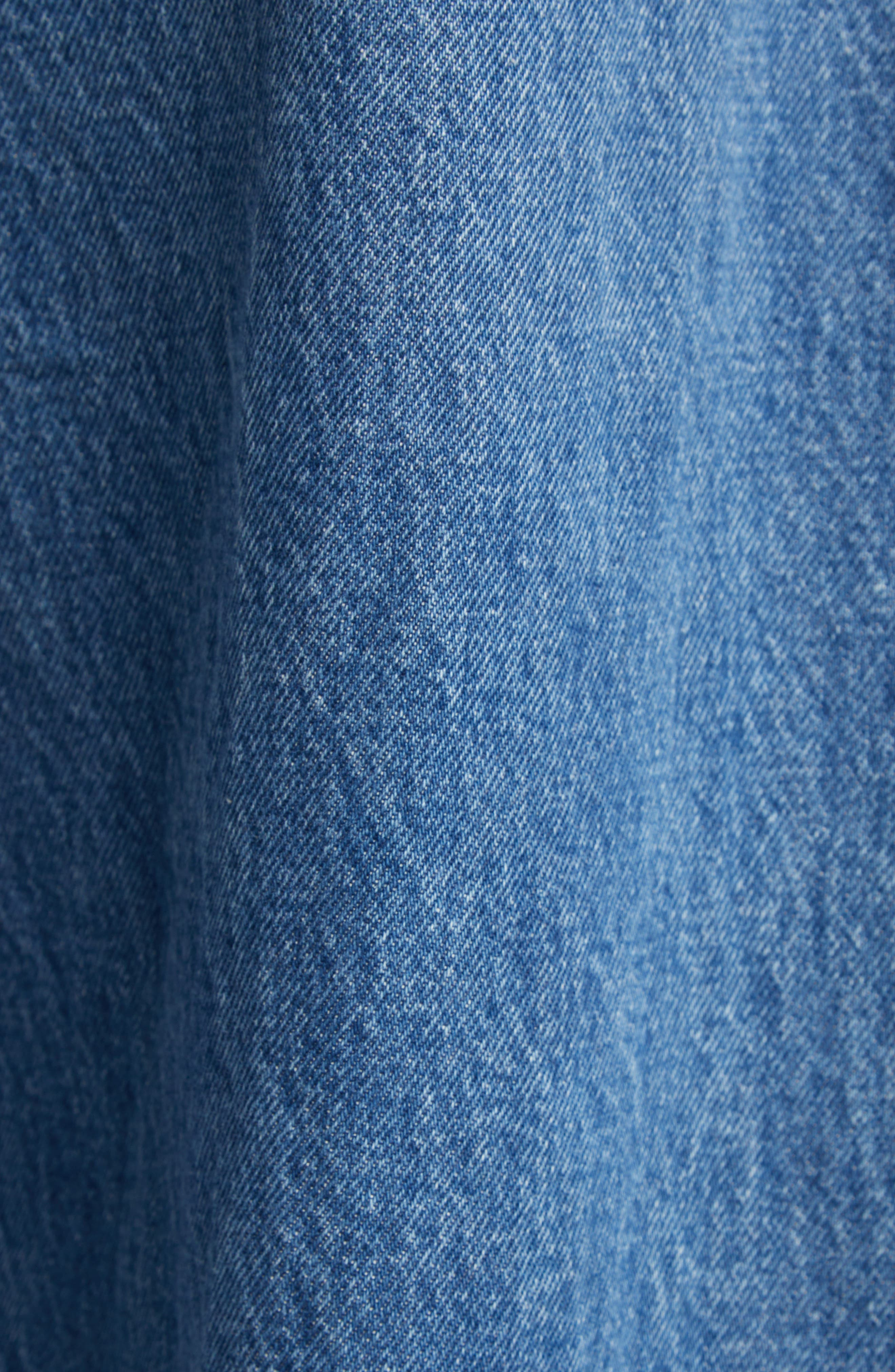 Alexander Wang Pre-Style Brief Waistband Denim Balloon Leg Jeans in Deep Blue at Nordstrom - 7