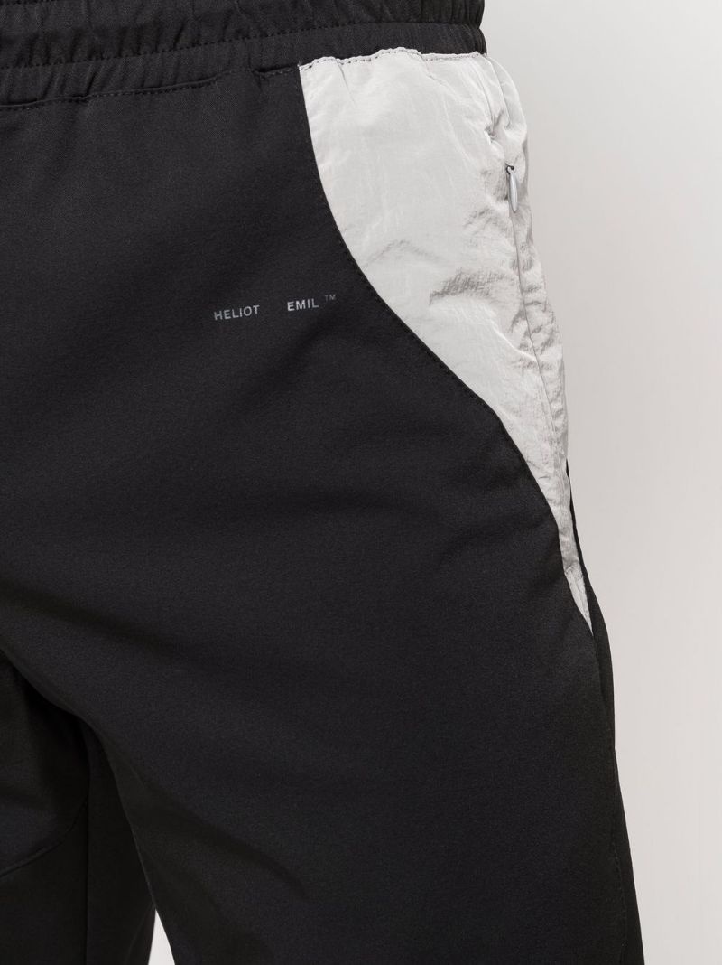panelled straight trousers - 5