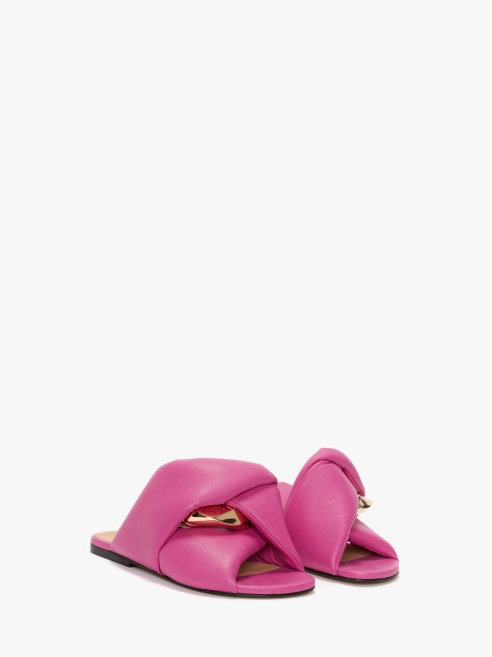 WOMEN'S CHAIN TWIST FLAT SANDAL - 2