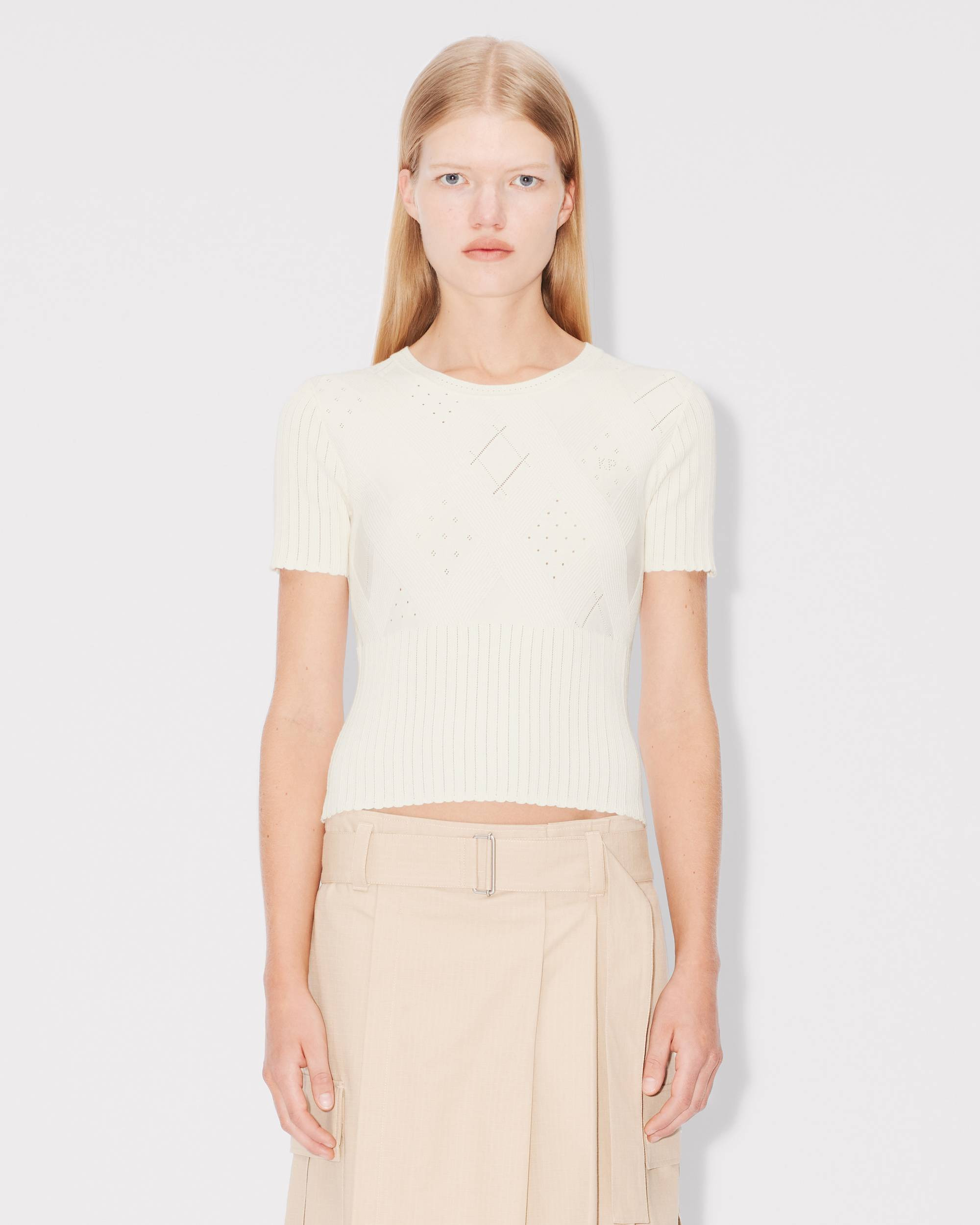 Top in viscose stretch lace - 3