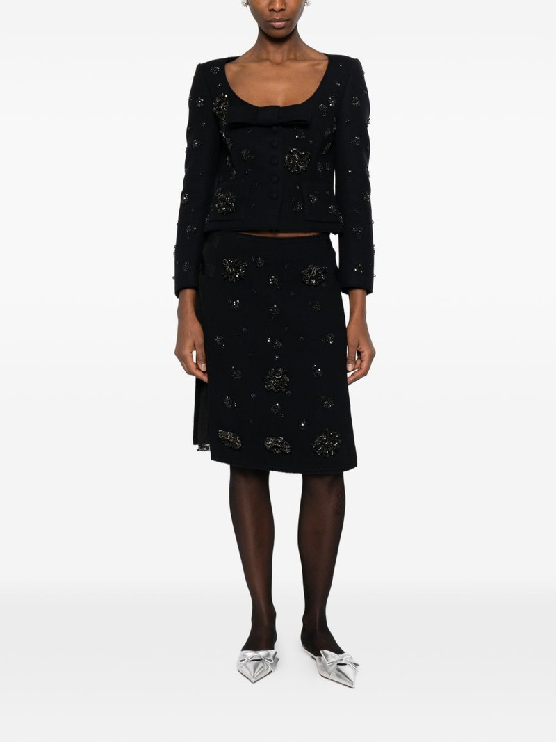 N°21 floral-embellishment jacket outlook