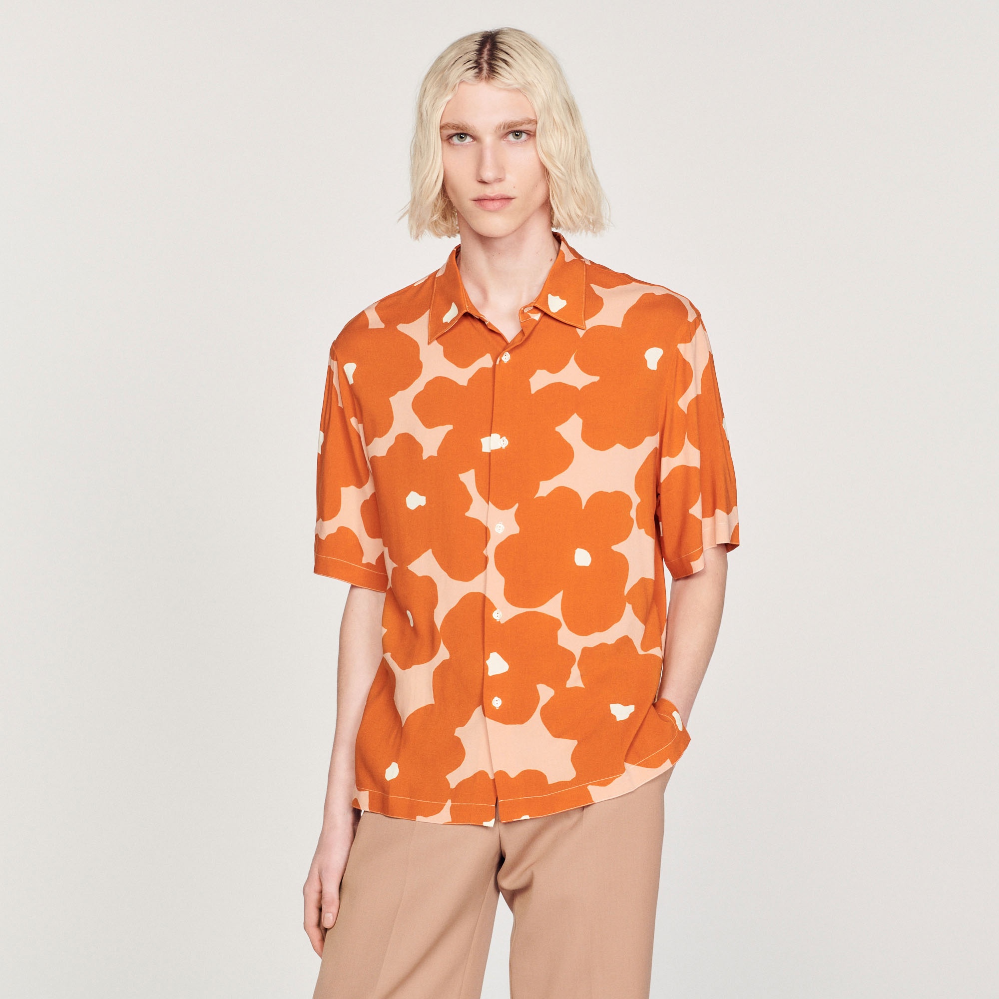 Floral print shirt - 5