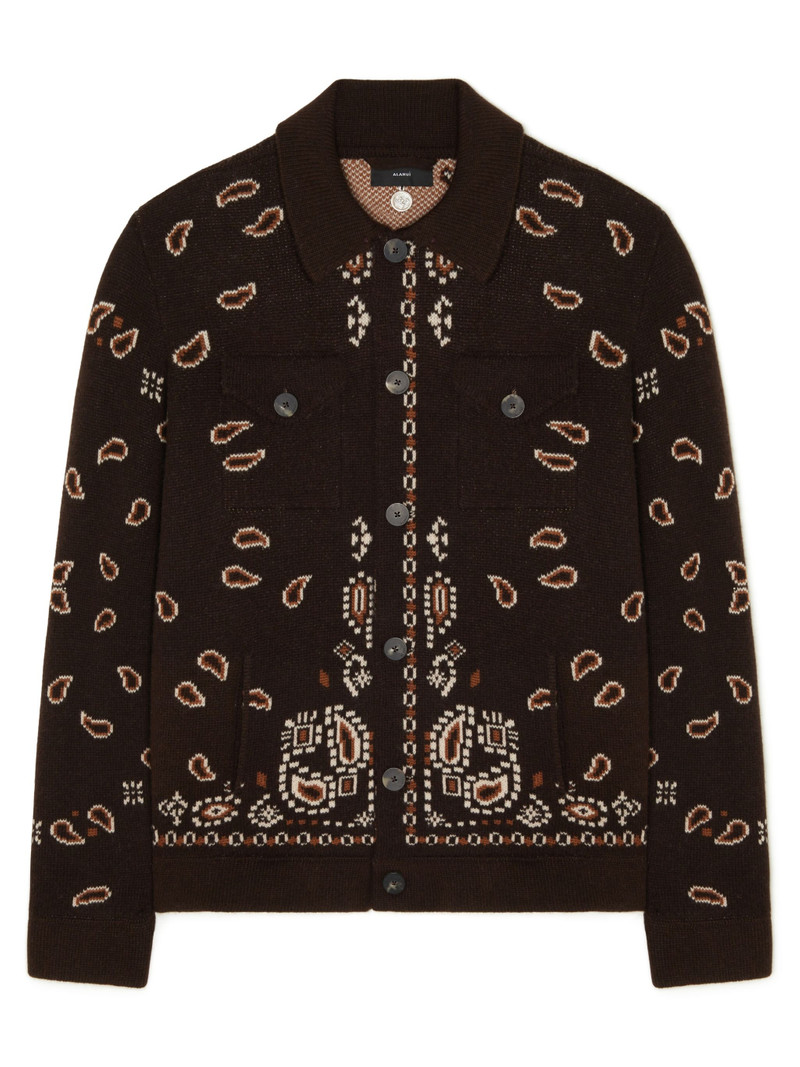 Bandana Piqué Jacquard Shirt 1