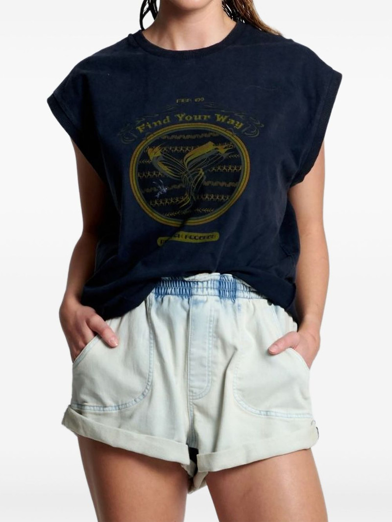 Hunters elasticated boyfriend shorts 3