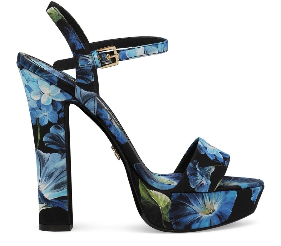 Charmeuse platform sandals - 1