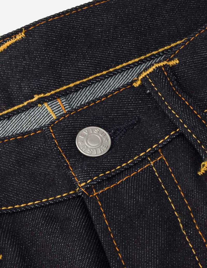 Seagull Embroidery and Slogan Print Regular Fit Denim Shorts 9