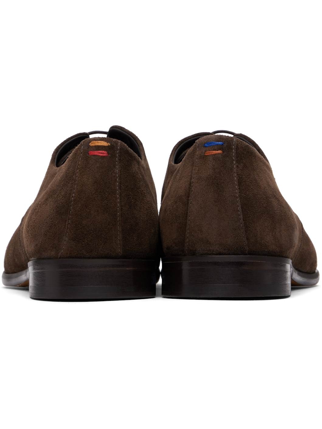 Brown Suede Carlo Derbys - 2