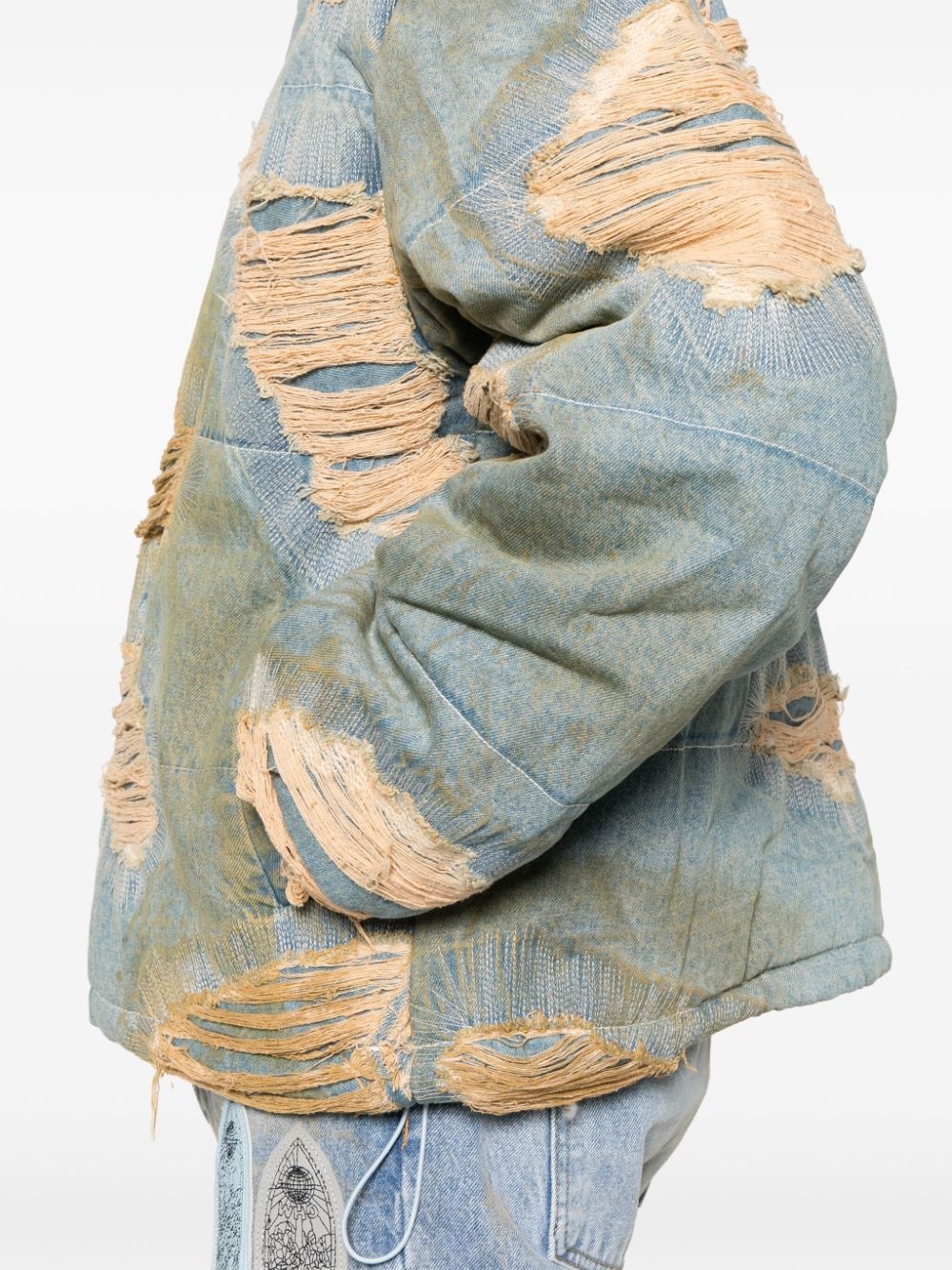 denim bomber jacket - 5