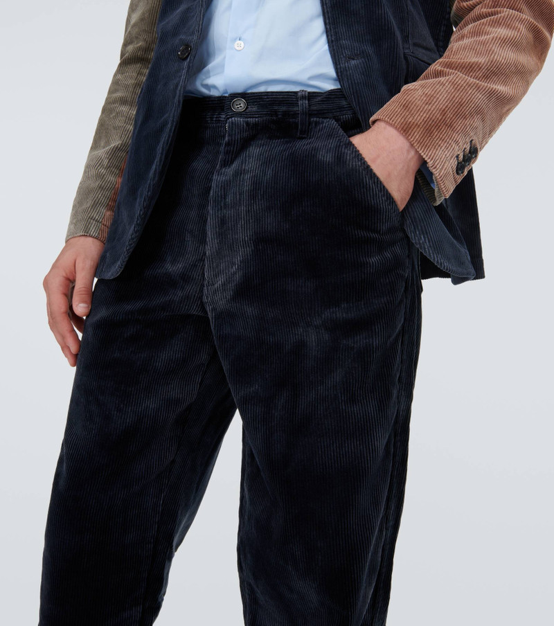 Corduroy straight pants 5