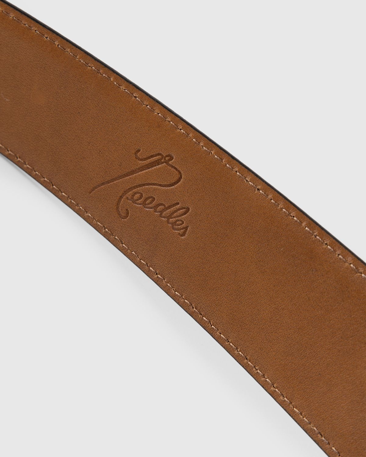 Needles – Peace Buckle Belt - Steer Lthr. - 3