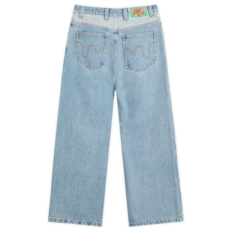 ICECREAM END. x ICECREAM Running Dog Double Scoop Denim Pant outlook
