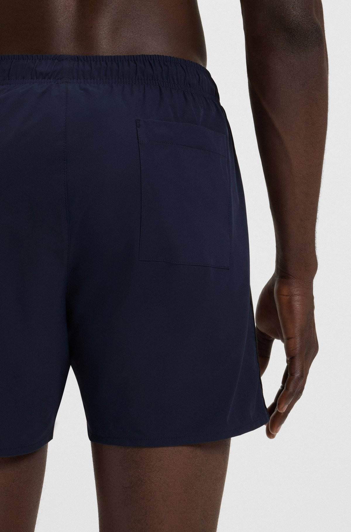SWIM SHORTS WITH SIGNATURE STRIPE AND LOGO - 3