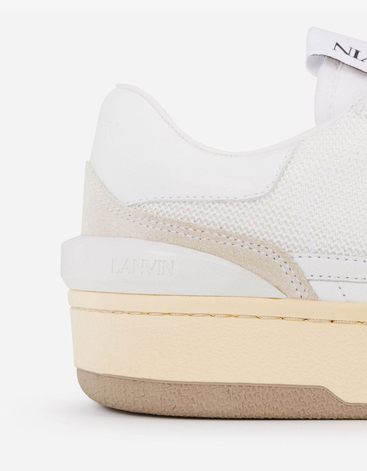 Lanvin White Clay Trainers - 6