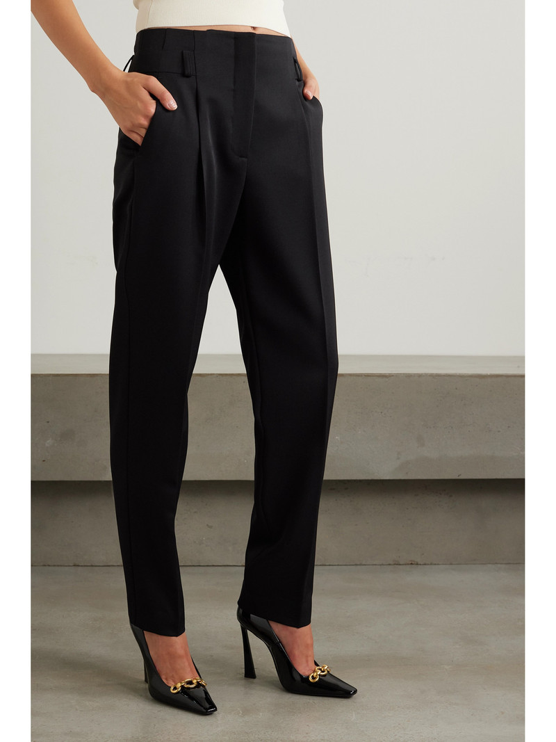 Celtico Wool And Mohair-blend Twill Tapered Pants 4