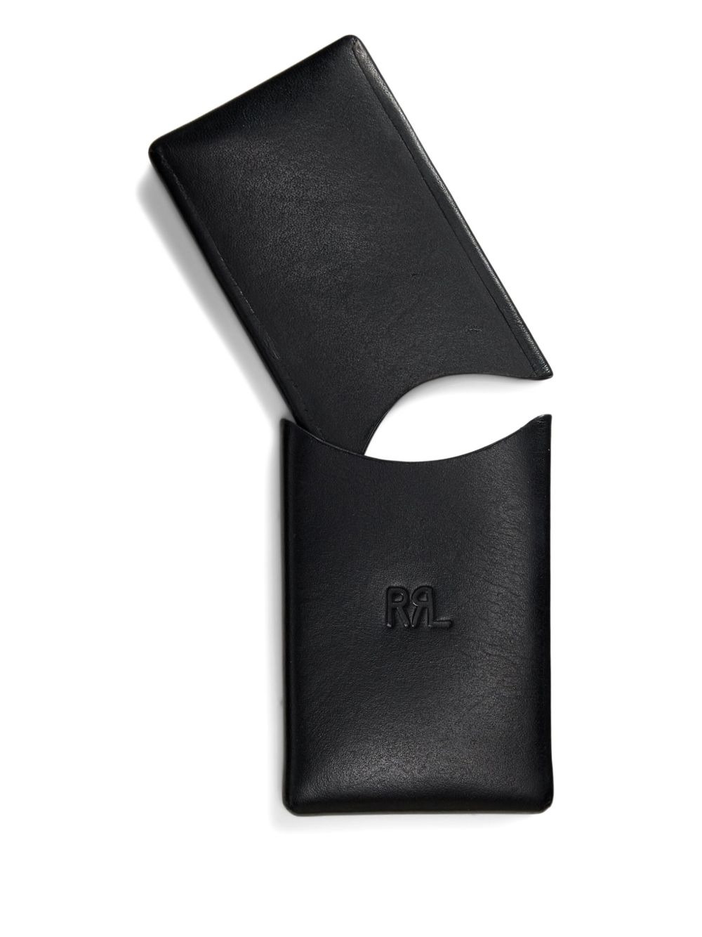 logo-debossed cardholder - 3