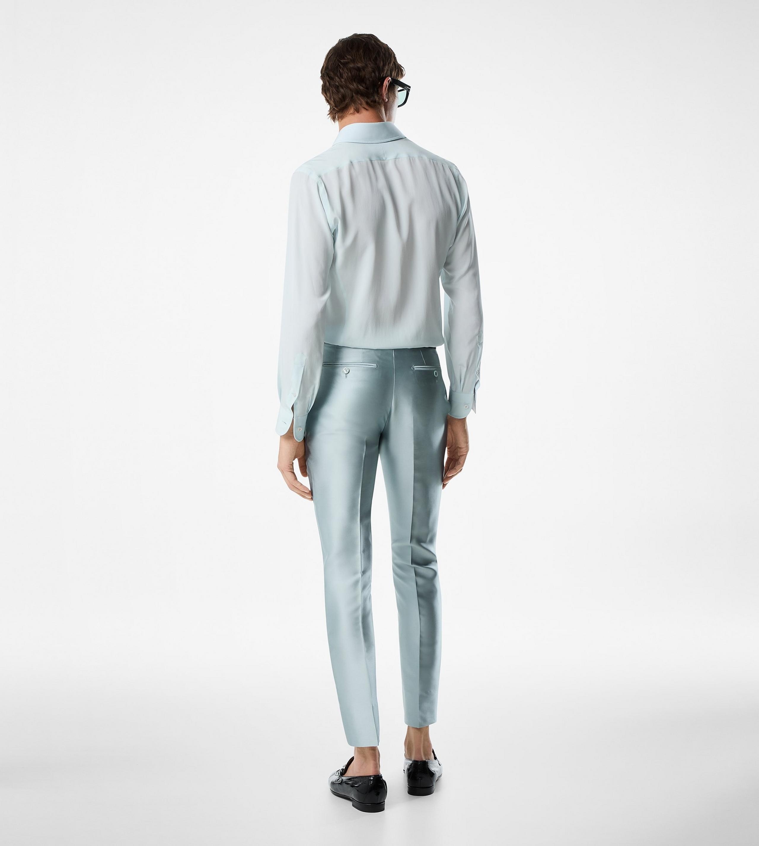 SMOOTH CREPE DE CHINE SLIM FIT SHIRT - 3