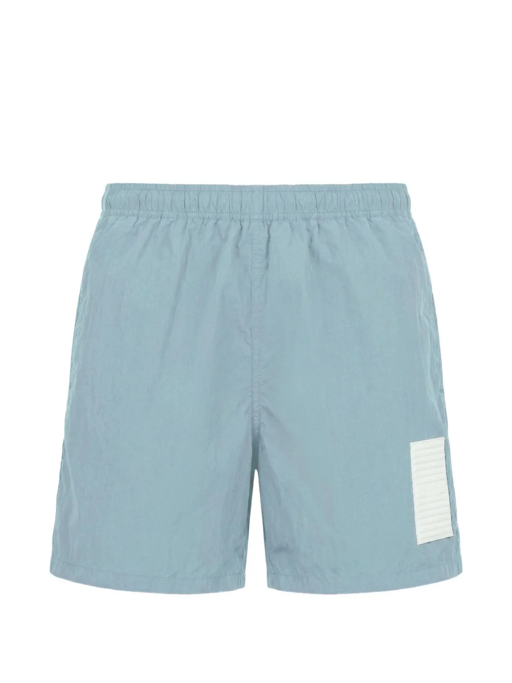 Marina logo-detail swim shorts - 1