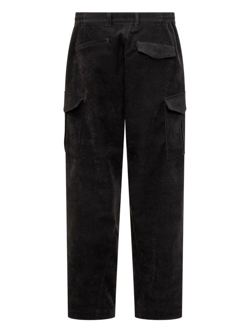 GCDS back flap pockets cargo trousers outlook