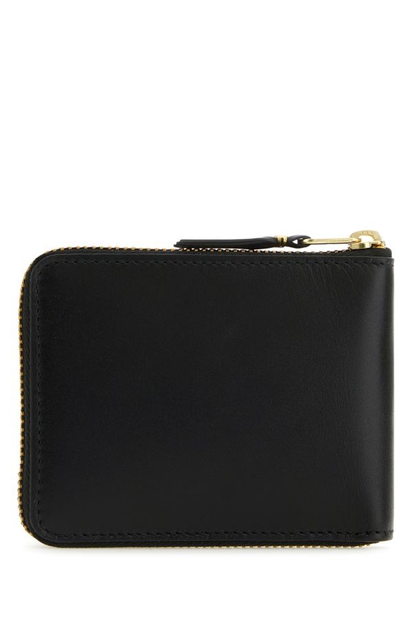 Black leather wallet - 3