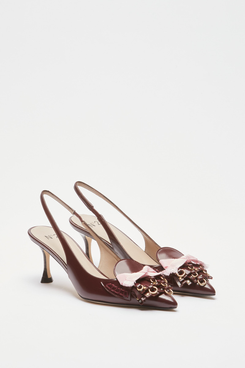 SLINGBACK WITH FRINGES AND STUDS 1