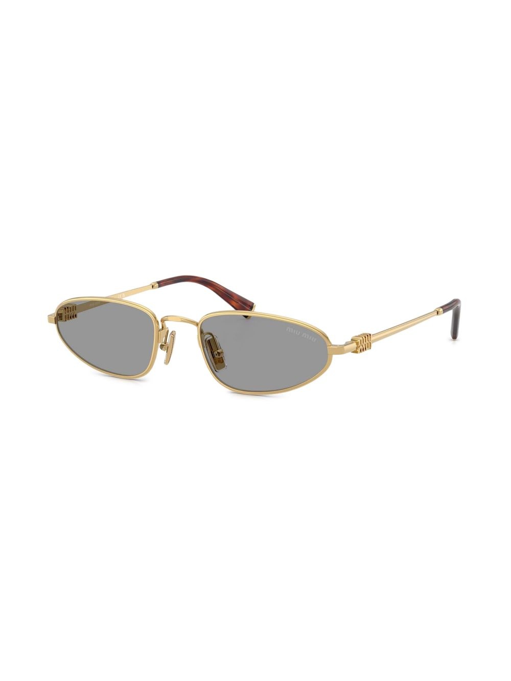 oval-frame sunglasses - 2