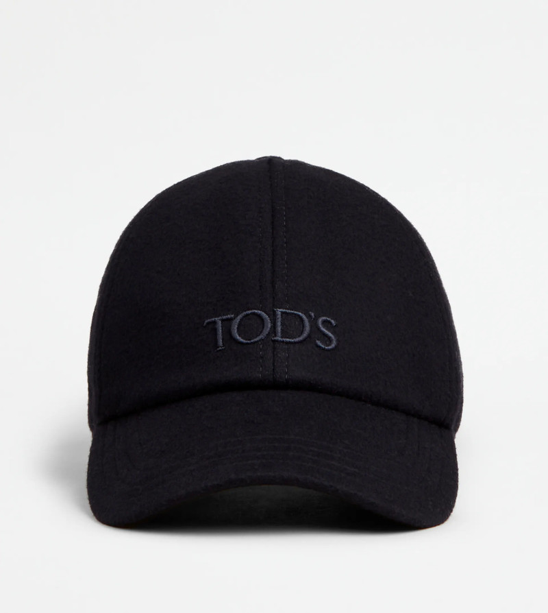 BASEBALL CAP IN T15 WOOL DRAP - BLUE 1
