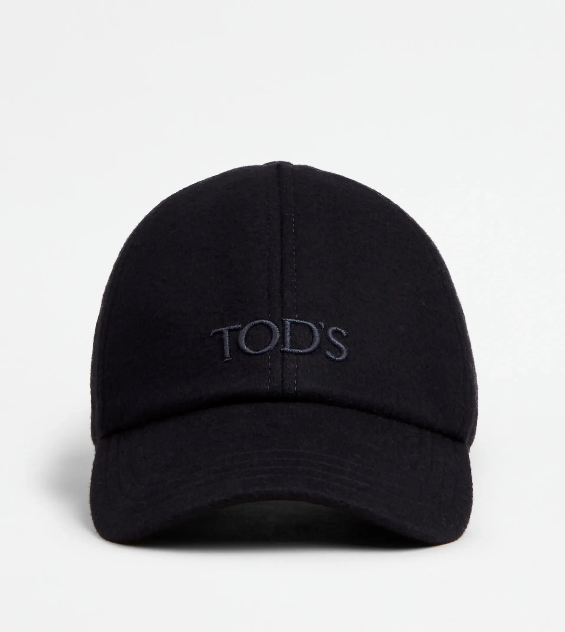 BASEBALL CAP IN T15 WOOL DRAP - BLUE - 1