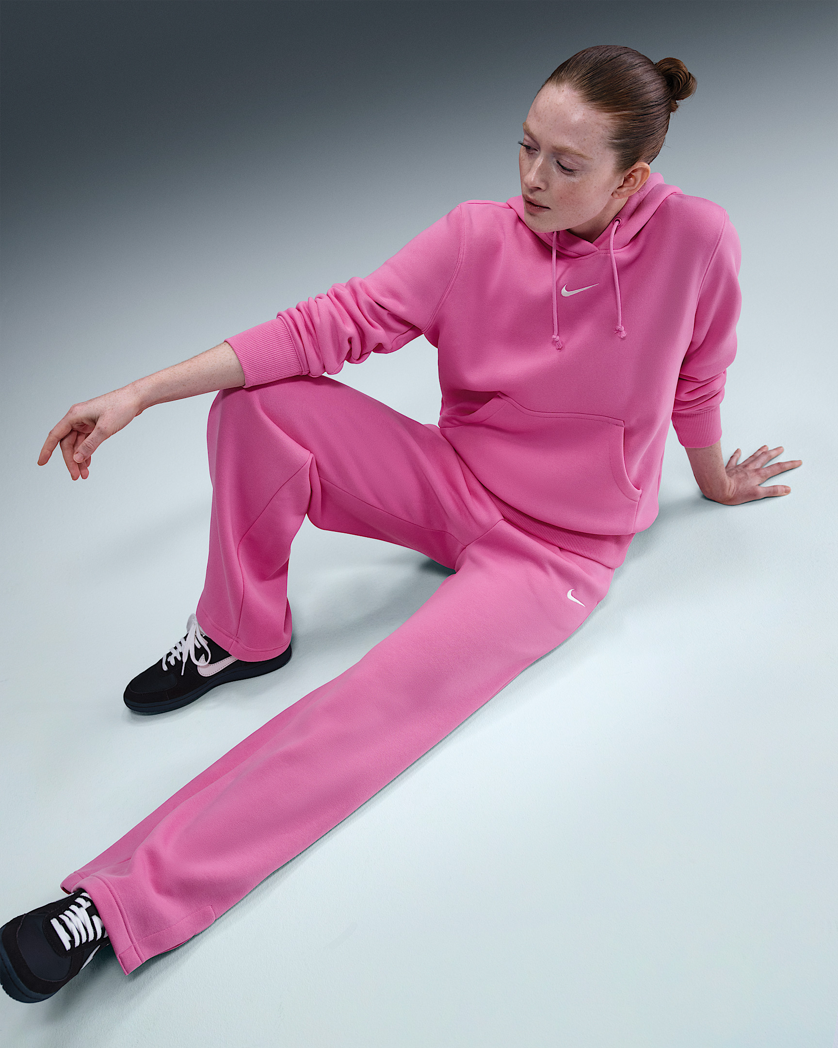 Nike Sportswear Phoenix Fleece Women's High-Waisted Wide-Leg Pants - 5