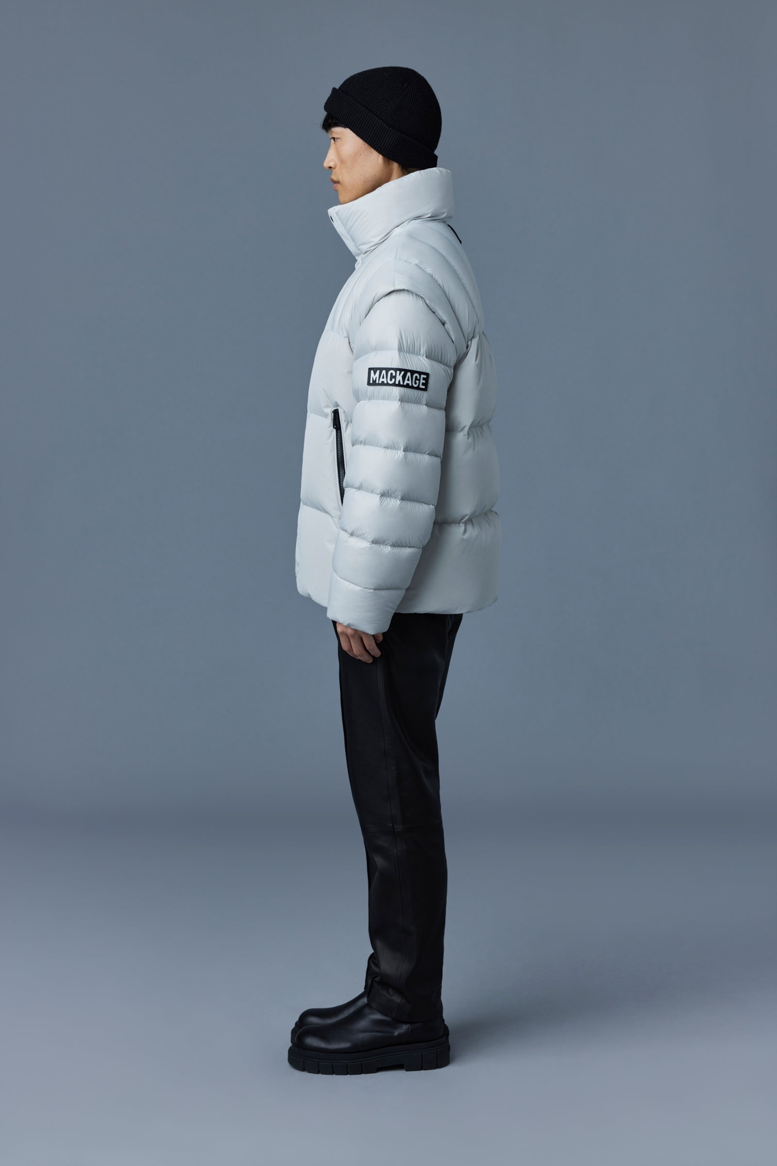 FREDERIC 2-in-1 matte duvet down jacket for men - 3