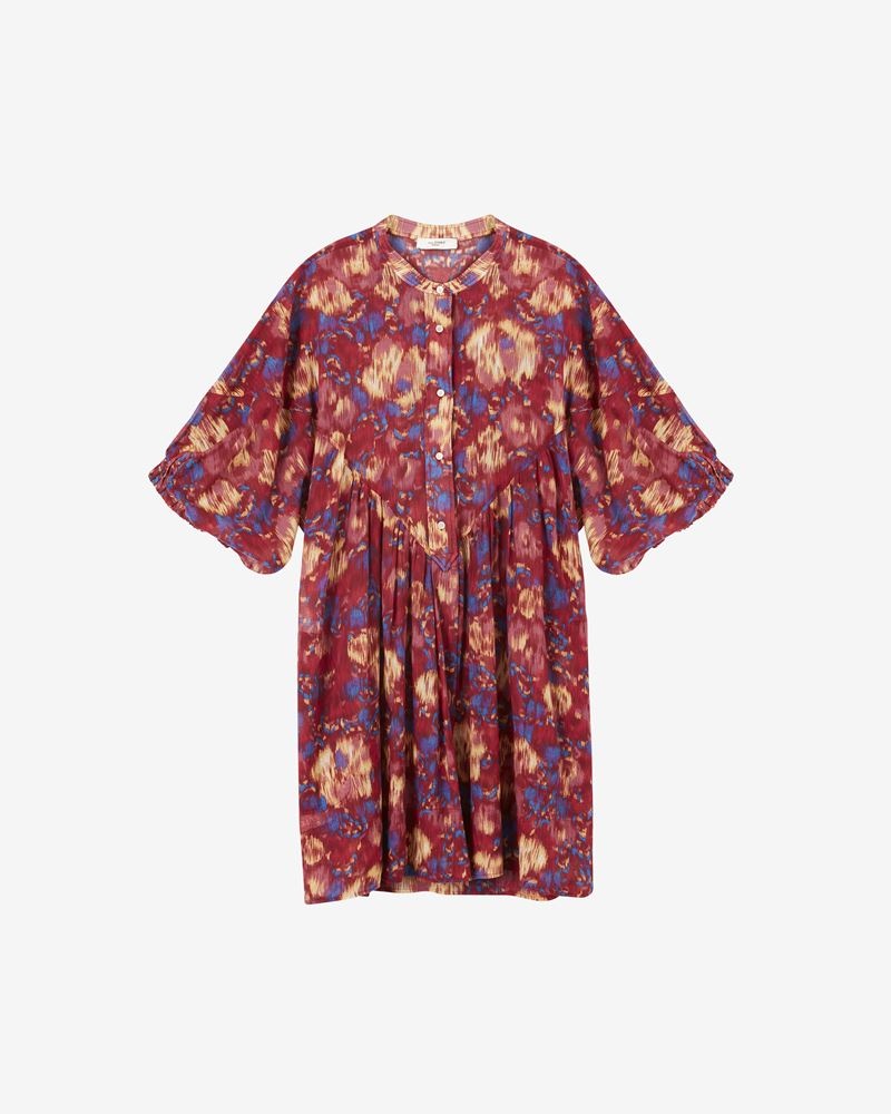 MAZEA PRINTED MIDI DRESS - 1
