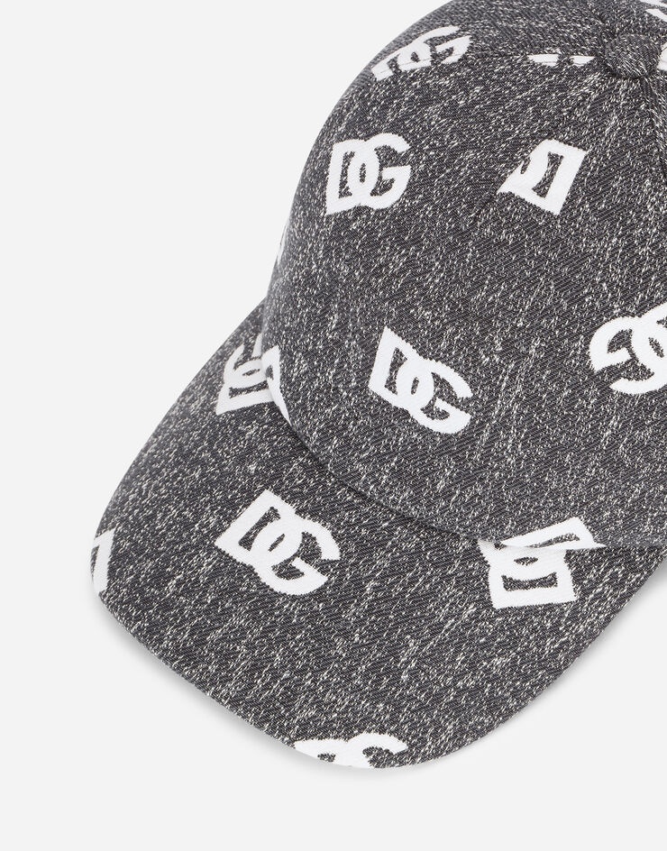 Cotton jacquard baseball cap with DG logo - 2
