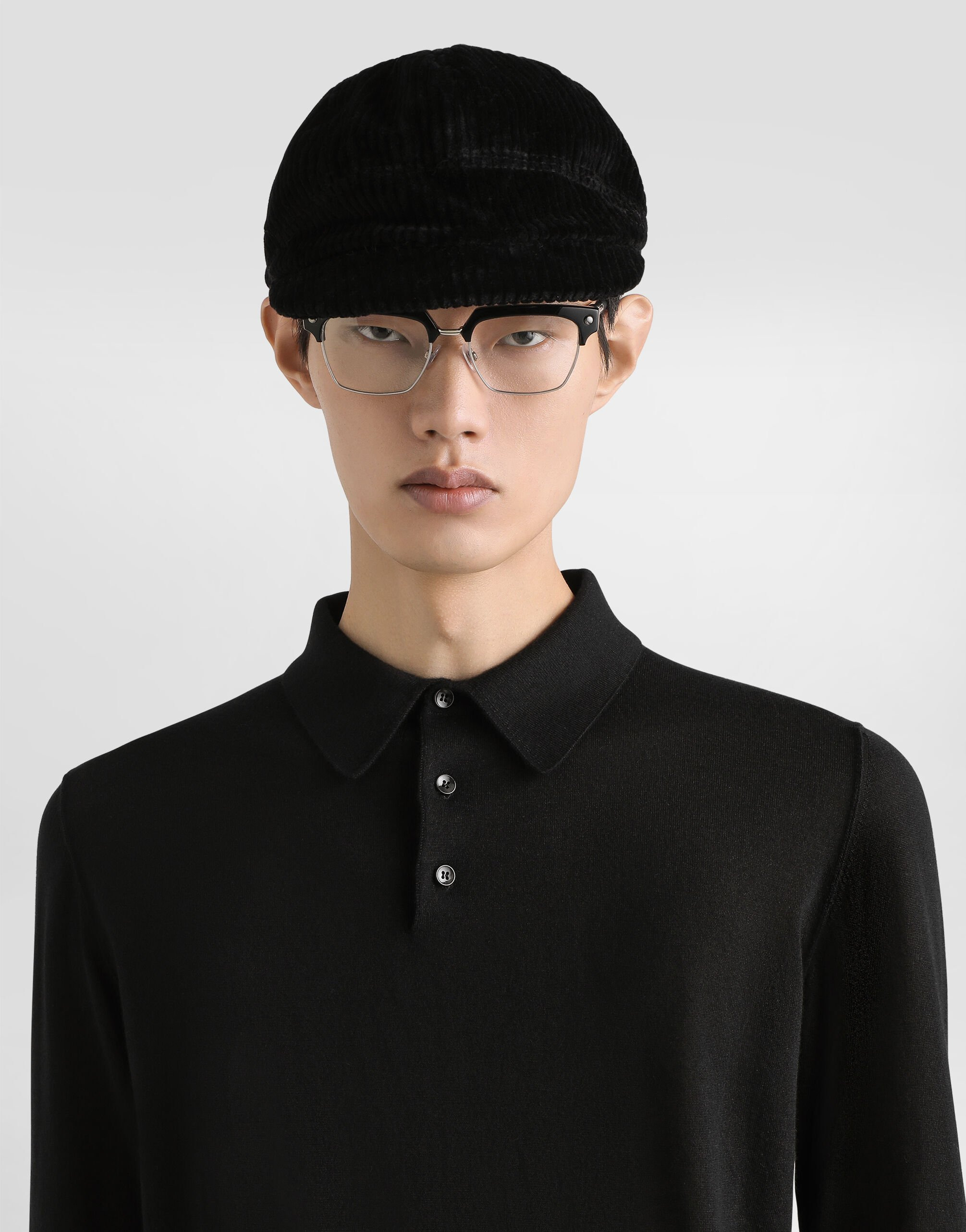 Fine-gauge cashmere polo shirt - 5