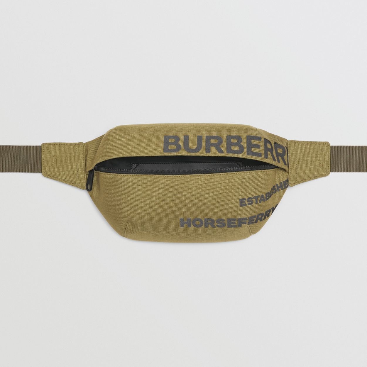 Horseferry Print Nylon Canvas Sonny Bum Bag - 7