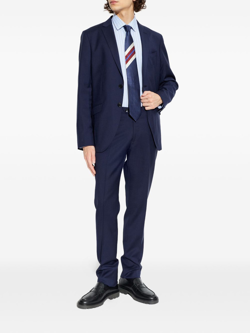 Etro single-breasted wool suit outlook