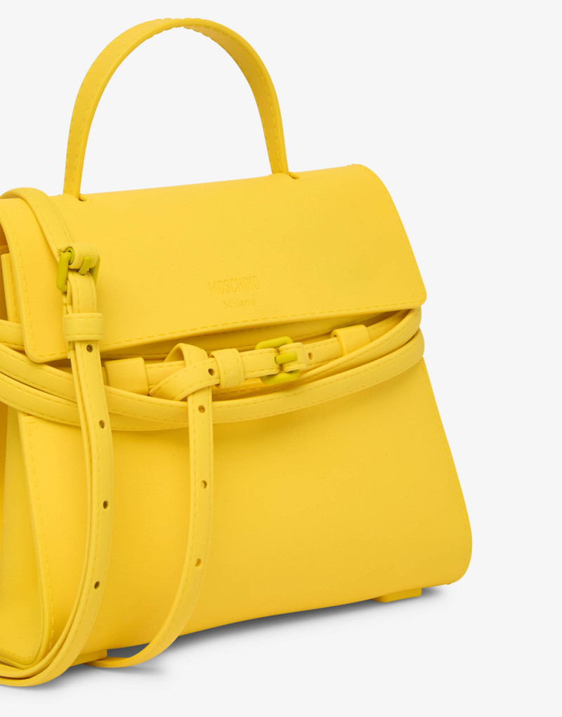 MOSCHINO TIE ME SMALL HANDBAG 3