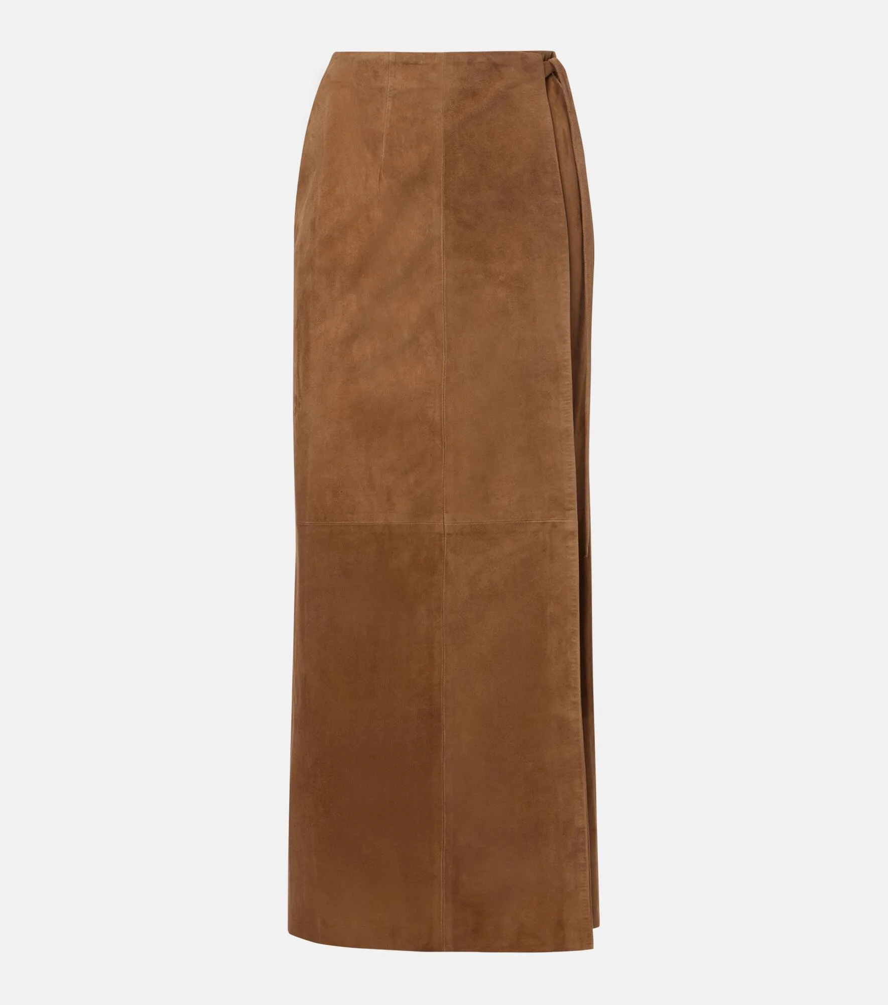 Leather wrap skirt - 1