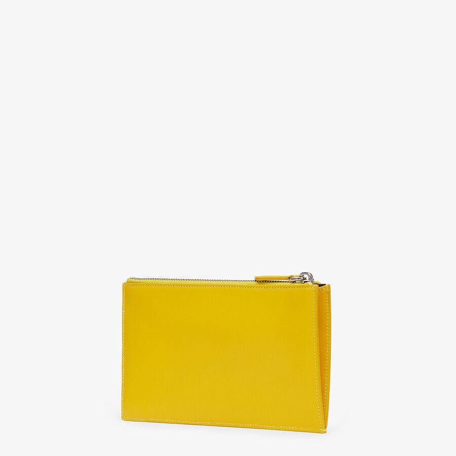 Yellow leather bag - 2