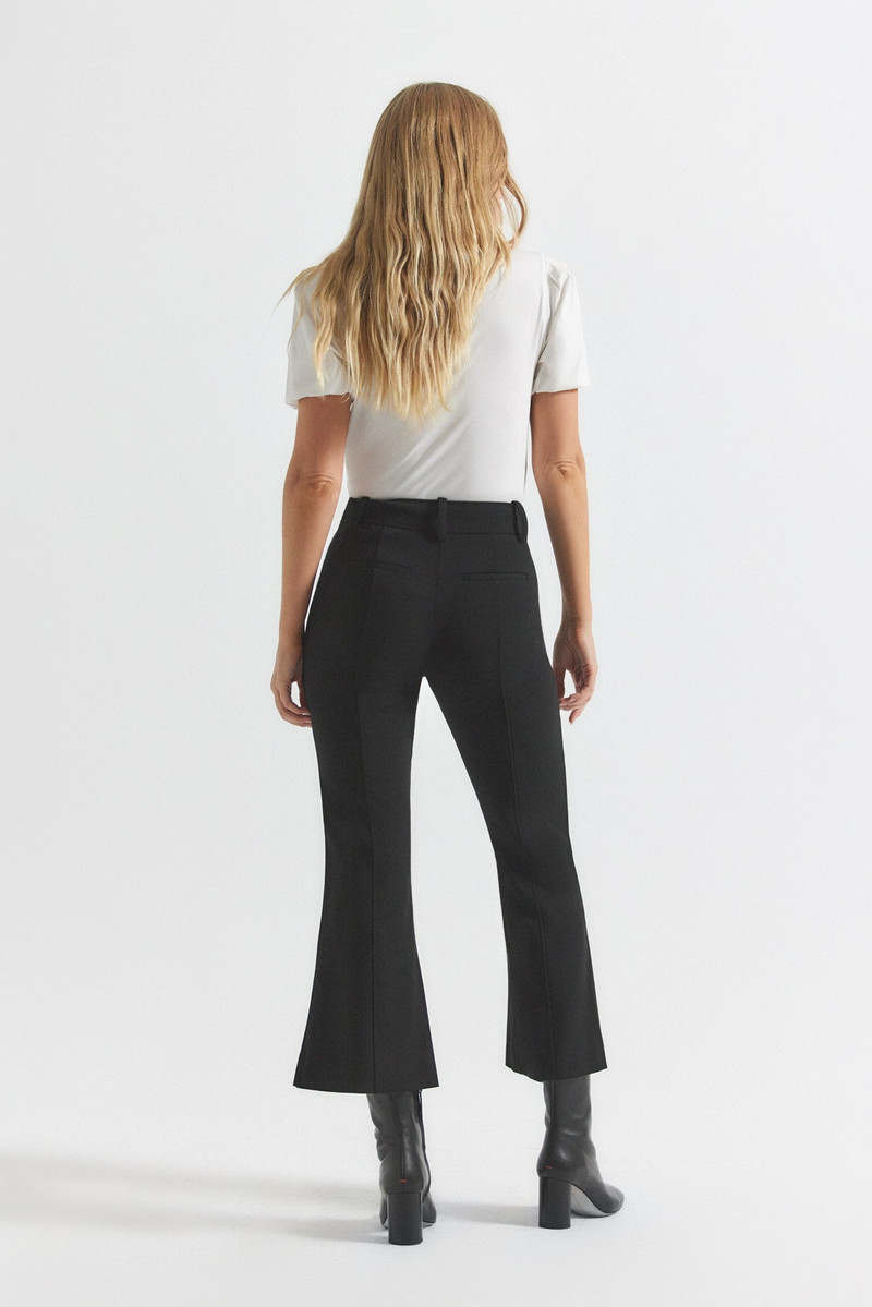DEREK LAM 10 CROSBY DAWSON CROP FLARE TROUSER outlook